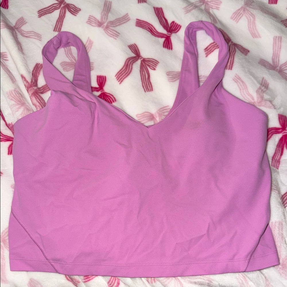 Lululemon Athletica Dahlia Mauve Tank Top